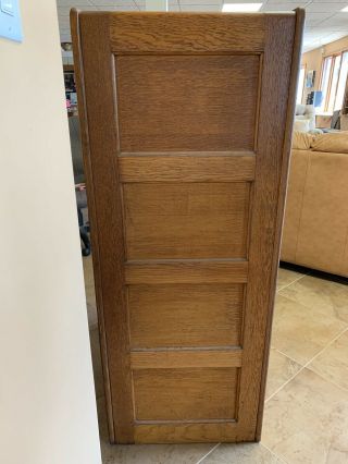 4 drawer Quarter Sawing Oak wood file cabinet 4