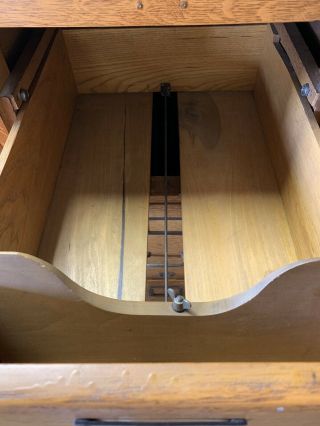4 drawer Quarter Sawing Oak wood file cabinet 5