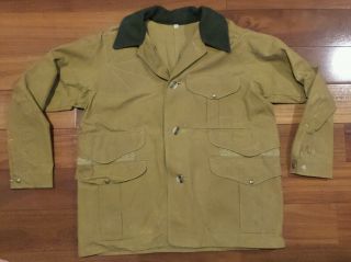 Vintage Filson Tin Cloth Oil Waxed Hunting Jacket Cruiser