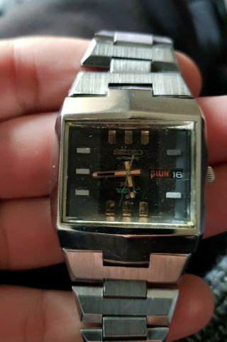Rare Vintage King Seiko Avac Automatic Mens Watch Made In Japan