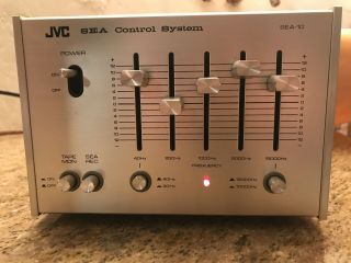 Vintage Jvc Sea Control System Sea - 10 5 Band Eq Made In Japan Great
