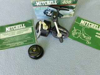 Rare Vintage Mitchell 408 Spinning Reel - That Looks Complete In The Box