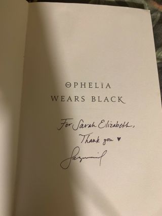 Segovia Amil Ophelia Wears Black Rare 2015 Book 6
