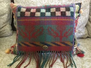 MY OWN Handmade THROW PILLOW Sewn from & Vintage MacKenzie - childs Fabrics 2