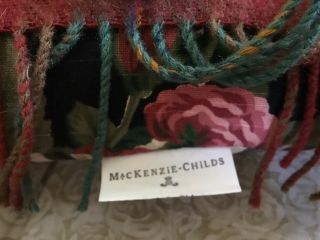 MY OWN Handmade THROW PILLOW Sewn from & Vintage MacKenzie - childs Fabrics 5
