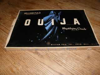 Vintage Ouija Board Mystifying Oracle William Fuld Box & Planchette 1966 1st Ed