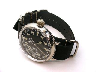 HELVETIA 2 MILITARY FLIGER STYLE,  1939’s,  RARE WRISTWATCHES FOR BRITISH ARMY 9
