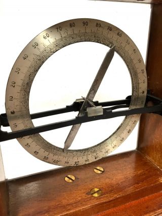Antique F E Becker London and W & J George Ltd Scientific Measurement Dip Needle 5