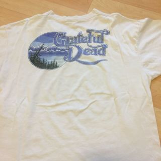 Rare Official Grateful Dead T Shirt Orca Whales 1992 Size XL Liquid Blue 3
