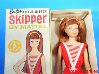 Rare Color Magic Skipper Doll 950 Wbox & Accessories Minty Vintage 1960 