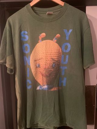 Sonic Youth Dirty Vintage Pacific Rim Tour 1993 Large T - Shirt Punk