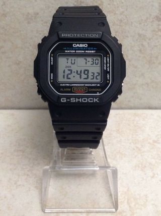 Retro Casio G - Shock Dw - 5600e (3229) Classic Digital Display Watch