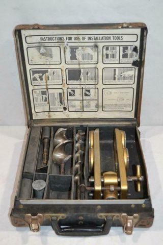 Vintage Kwikset Lockset Door Lock Installation Kit