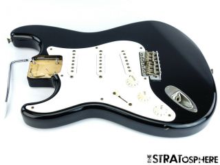 Loaded Lefty Vintage 57 Ri Fender Stratocaster Strat Body Black