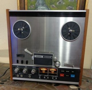 Vintage Teac 3300s Reel To Reel Tape Player Recorder Parts Only
