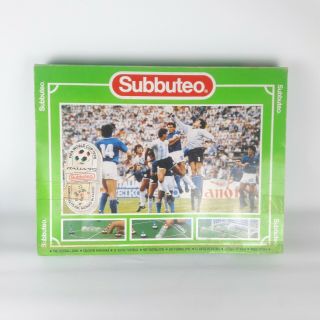 Subbuteo World Cup Edition Italia 90 Vintage Table Football Soccer Set w 3 Teams 7
