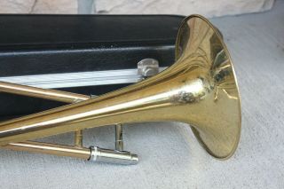 Vintage Blessings USA Trombone with Case 12C Mouthpiece 4
