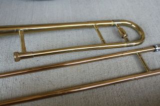 Vintage Blessings USA Trombone with Case 12C Mouthpiece 7