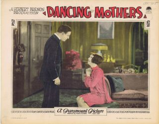 Dancing Mothers Lobby Card Clara Bow 1926 Very Rare