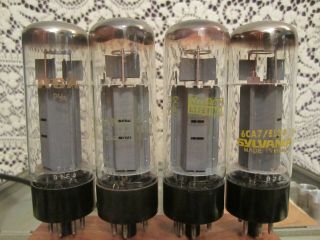 El34 Vacuum Xf2 Tubes 4 6ca7 Power Amp Tube Vintage England