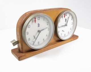 Vintage 1950’s Western German Jaeger Chess Timer Mechanical Clock - Not 2