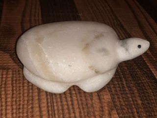 Older Vintage Zuni Carved Stone Turtle Fetish Circa 1960’s Or 1970’s