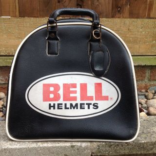 Vintage Bell Motorcycle Helmet Carrier / Bag