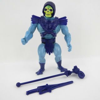 Complete Half Boot Skeletor - He - Man Motu Vintage 1982 Mattel Action Figure Nm,