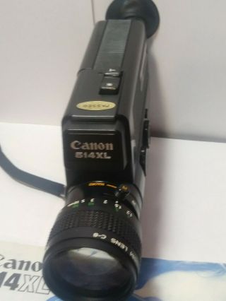 Vintage CANON 514XL 8mm Movie Or Video Camera C - 8 Lens 2