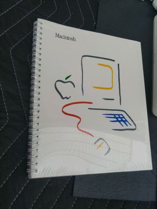 VTG Apple Macintosh Picasso Owners Box - Manuals - Disks Tape Brochure 2