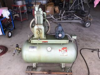 Vintage Binks Air Compressor