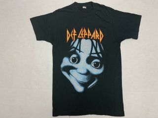 Vintage 1992 Def Leppard Tour Shirt Rocks Outta The Question Adrenalize M