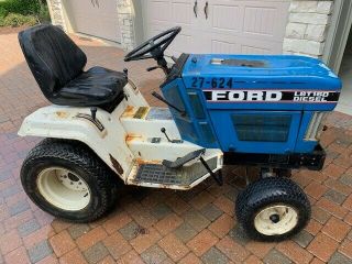 Vintage Ford LGT16D Garden Tractor.  Hydro - static Drive.  No deck. 2