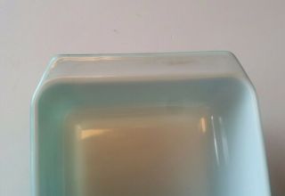 Vintage Pyrex Green Wheat Promotional Space Saver Casserole Dish 1960s No Lid 8