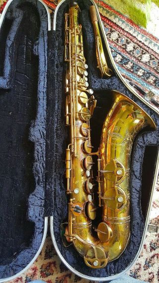 Vintage F A Reynolds Tenor Saxophone Made In France