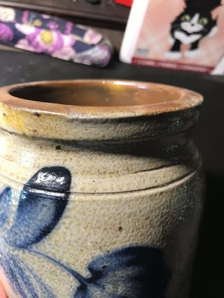 Pa Stoneware Decorated Jar 7