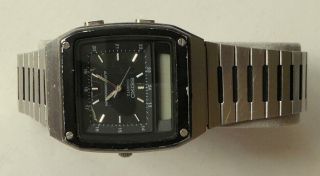 Rare JAMES BOND vintage Seiko H357 - 5040 watch as worn in For Your Eyes only 1981 5