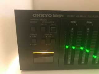 Vintage Onkyo EQ - 35 Integra Stereo Graphic Equalizer 5
