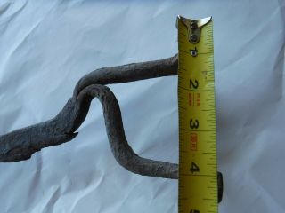 RARE Vintage Hand Forged Branding Iron Cattle Cowboy Ranch Cast 