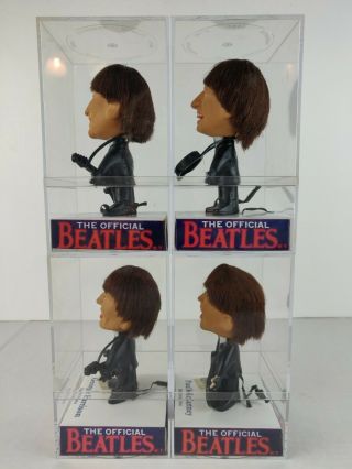 Complete Set Vintage Remco 1964 Beatles Figures 5 