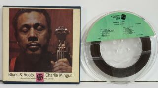 Charlie Mingus - Blues & Roots Rare 1960 R2r Reel Tape 7 ½ Ips Ex/nm