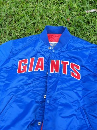 Starter Pro Line York Giants Satin Jacket Men’s Large Nfl Vintage Xxl Jersey