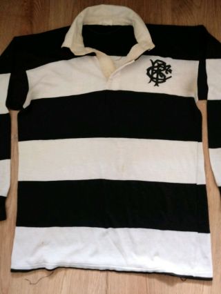 Rare - Barbarians Match Worn Rugby Shirt/jersey/maillot/porte - Look Baa Baa No 15