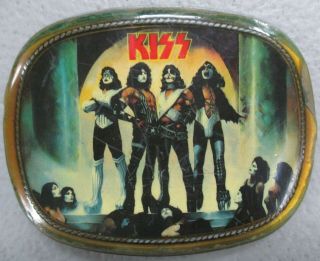 Kiss Authentic Vintage Love Gun Belt Buckle 1977 Pacifca Mfg Rare