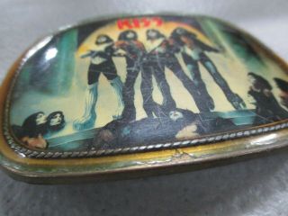 KISS Authentic Vintage Love Gun Belt Buckle 1977 Pacifca MFG Rare 5