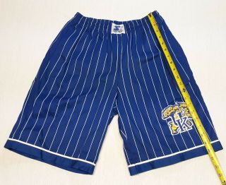 Vintage Rare 90s Starter University of Kentucky Pinstripe Shorts Size M Jersey 8