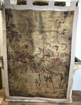 Large 19th Century Wall Tapestry