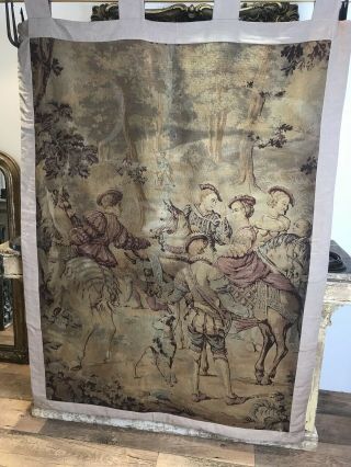 LARGE 19TH CENTURY WALL TAPESTRY 2