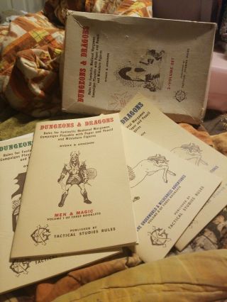 1974 Dungeons And Dragons.  (rare) Extra