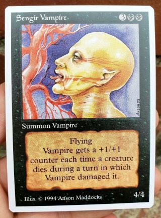 Vintage Magic | Scarce Mtg Summer Magic Sengir Vampire,